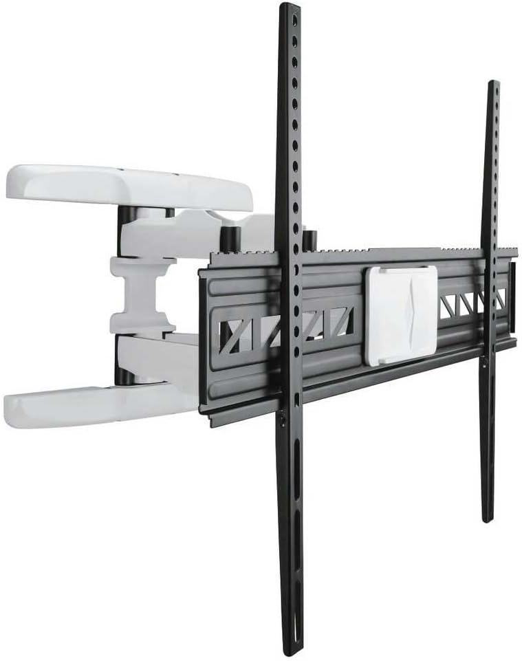 Hama Premium TV Wandhalterung Schwenkbar, Neigbar (TV Halterung für Flat TV 46“ – 90“, Wandhalterung