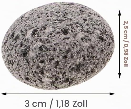 1 Beutel Sauna-Heizsteine – Natursteine 1 kg für Dampf- und Trockensauna, Feuerstelle, Innen- un