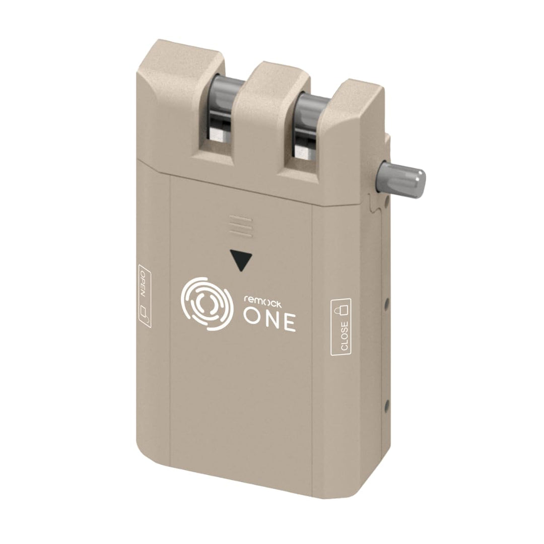 REMOCK RONEG ONE Unsichtbares Sicherheitsschloss mit 4 Kontrollen, 3 W, Gold, Dorada Dorada Gold, Do