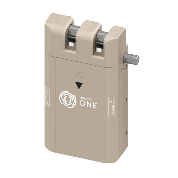 REMOCK RONEG ONE Unsichtbares Sicherheitsschloss mit 4 Kontrollen, 3 W, Gold, Dorada Dorada Gold, Do