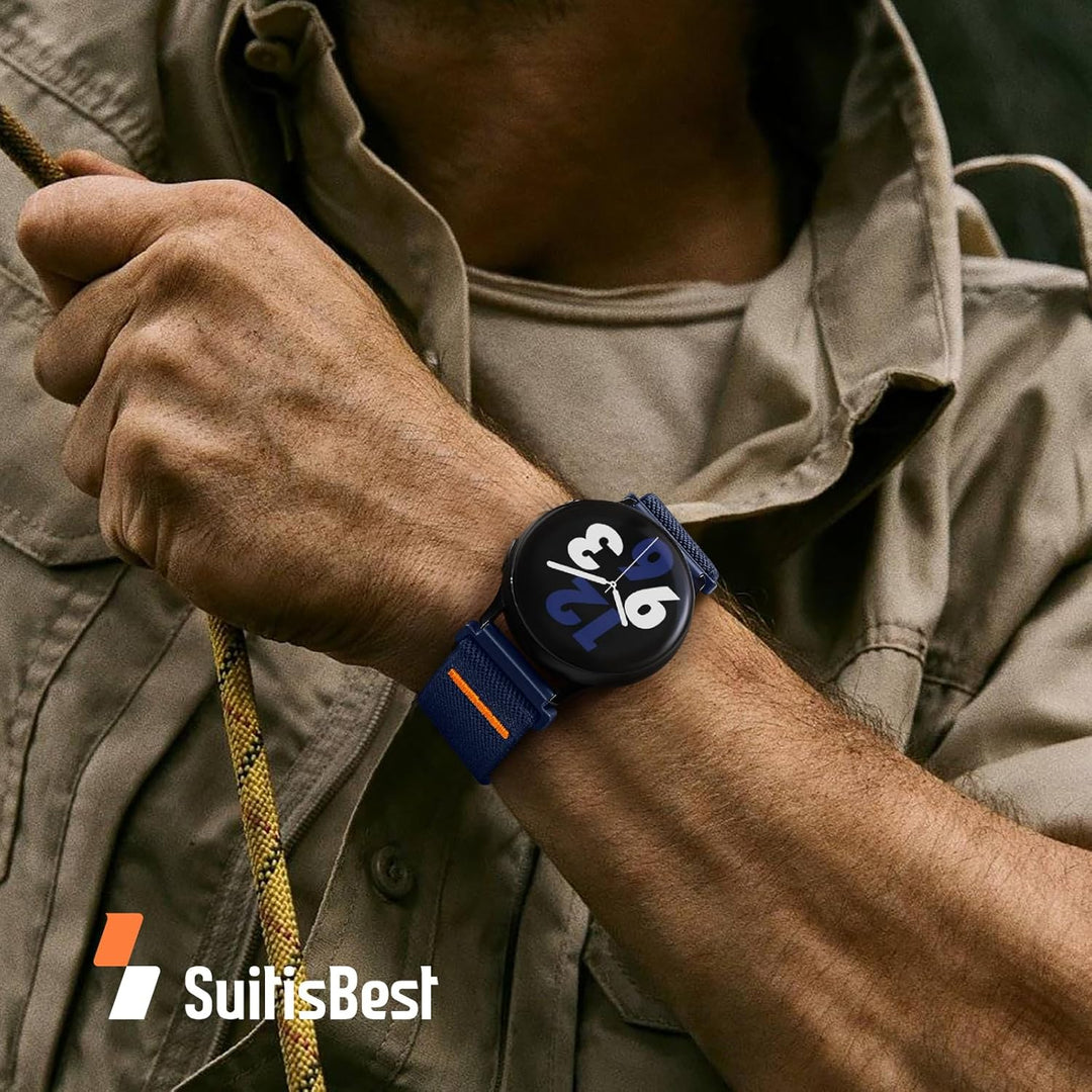 Suitisbest Sport Armband Kompatibel mit SAMSUNG Galaxy Watch Armband, Galaxy Watch 7/FE/5/6/4 Watch