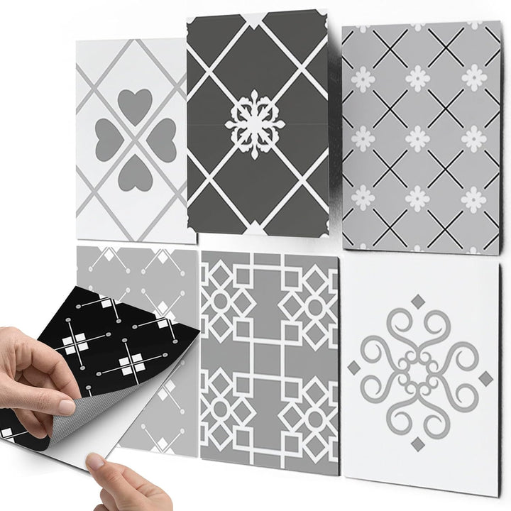 CREATISTO Mosaik-Fliesen Fliesensticker Fliesenfolie - Aufkleber Sticker für Wandfliesen I Stickerfl