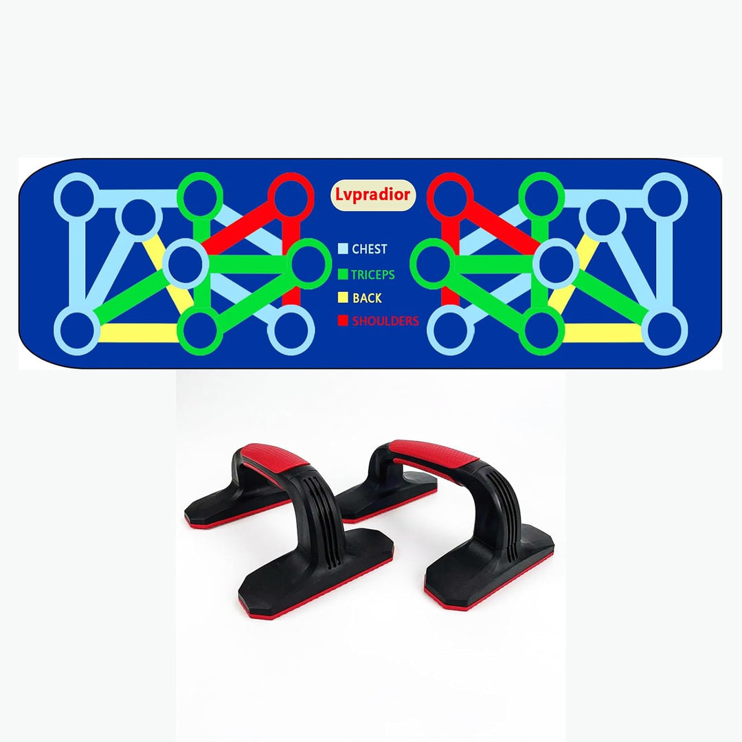 Push Up Board, Multi-function Home Gym Equipment, Portable Pushup Stands Exercise Board for Effectiv