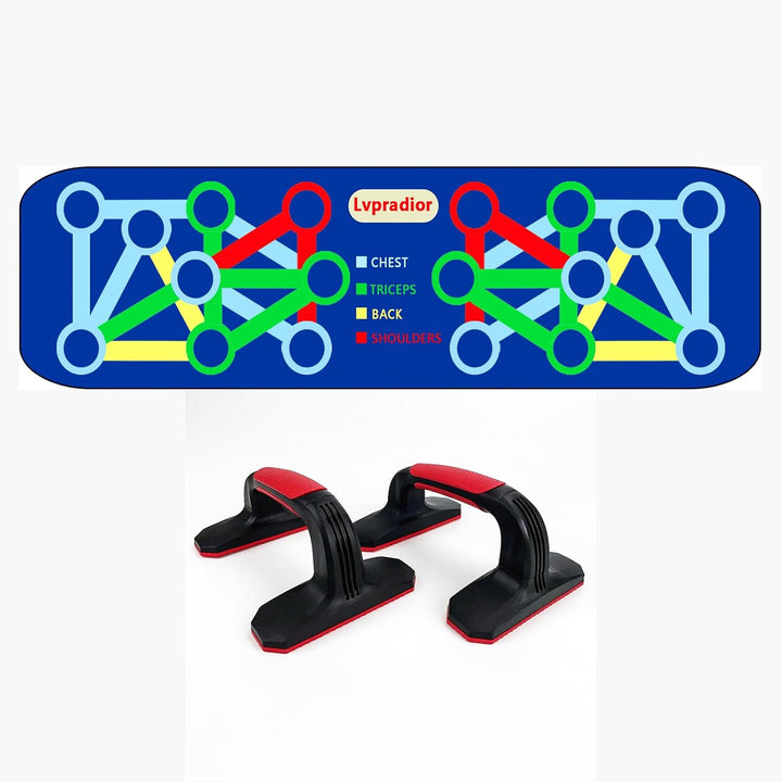 Push Up Board, Multi-function Home Gym Equipment, Portable Pushup Stands Exercise Board for Effectiv