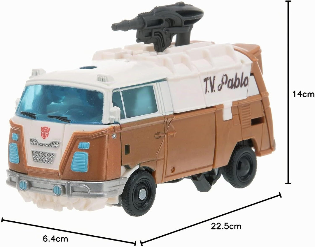 Transformers: Aufstieg der Bestien Deluxe-Klasse Wheeljack Action-Figur, 12,5 cm