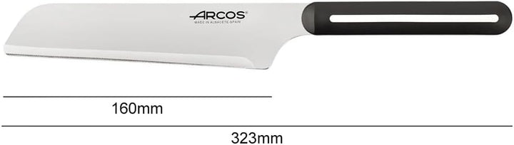Arcos Chefmesser - Microdentierte Klinge für Obst und Gemüse, 180 mm Klinge, Ergonomischer Griff, Mo