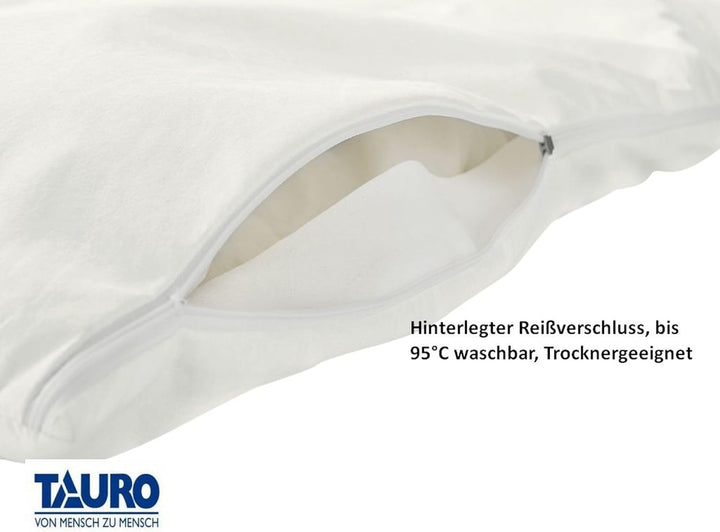 Matratzenbezug Encasing 80 x 200 cm Milbenkotdicht rundum Höhe 20 cm TÜV Zertifiziert TAURO (24529)