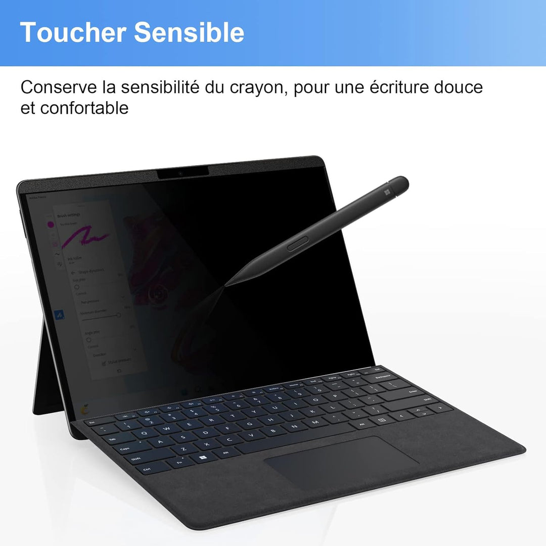 Magnetischer Blickschutzfilter, 13,5 Zoll, kompatibel mit Microsoft Surface Laptop 6/5/4/3/2/1, abne