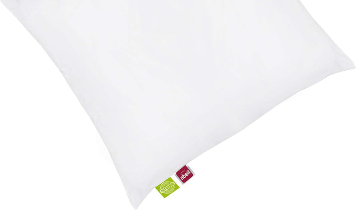 Abeil Kissen Bio Attitude Baumwolle weiss 45 x 70 cm 2 Stück 45 x 70 cm Set mit 2 Kopfkissen Glatt,