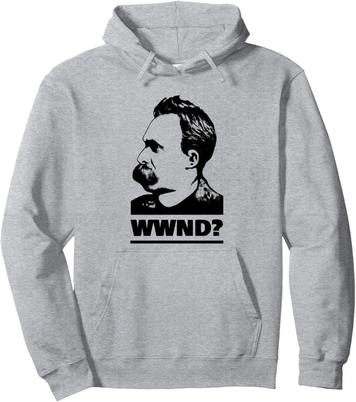 Was würde Nietzsche tun? - Existenzialistische Frage Pullover Hoodie