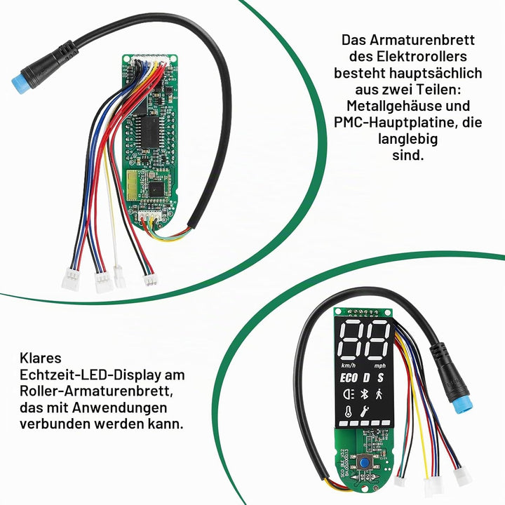 Elektroroller Dashboard, Elektroroller-Armaturenbrett, Elektroroller Armaturenbrett, Elektroroller-P