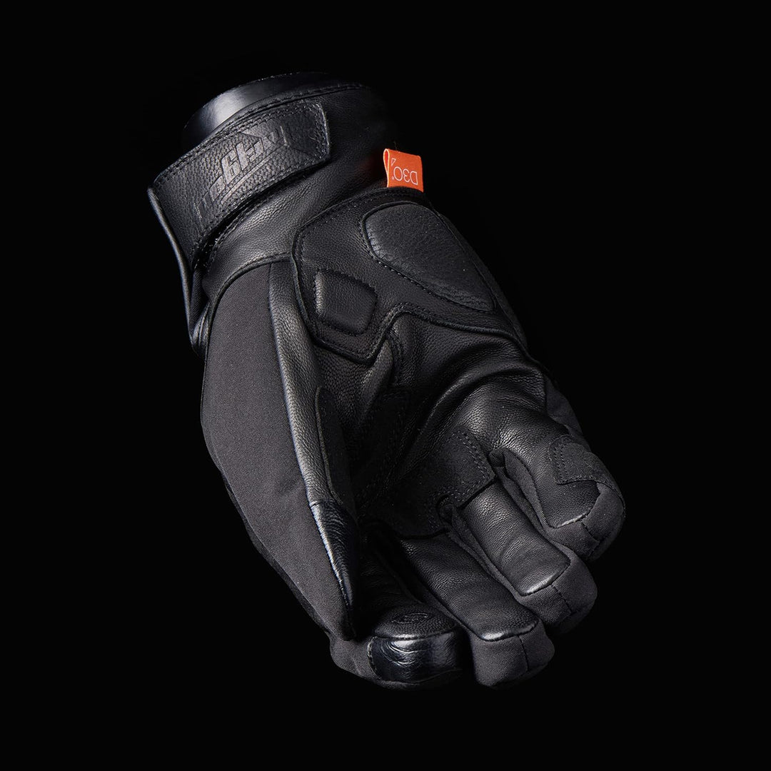 Furygan Men's Charly D3o MOTORRADHANDSCHUHE M Schwarz, M Schwarz