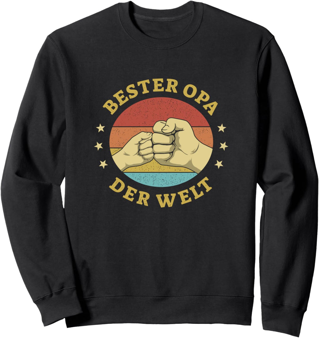 Bester Opa Der Welt Lustige Geschenkidee für Opas und Väter Sweatshirt