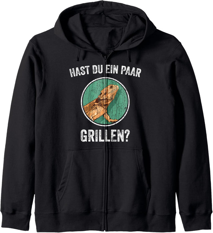 Lustiges Bartagame Geschenke Bartagamen Geschenk Reptilien Kapuzenjacke
