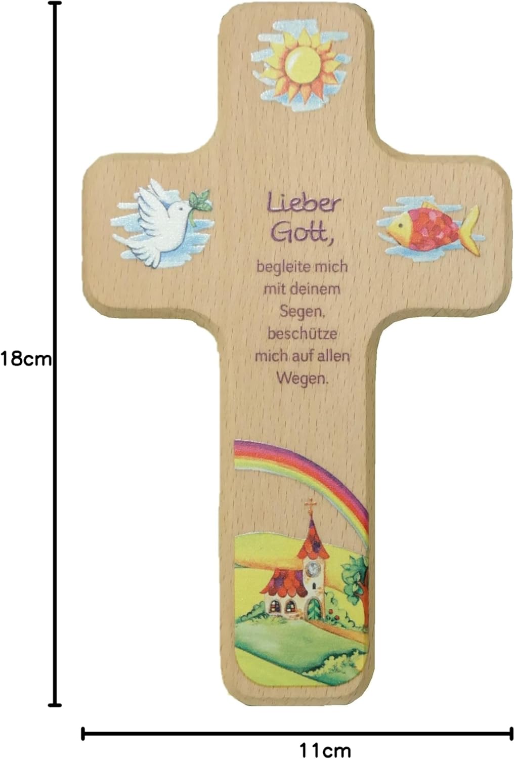 Unbekanntes Kinderkreuz Lieber Gott, mach mit