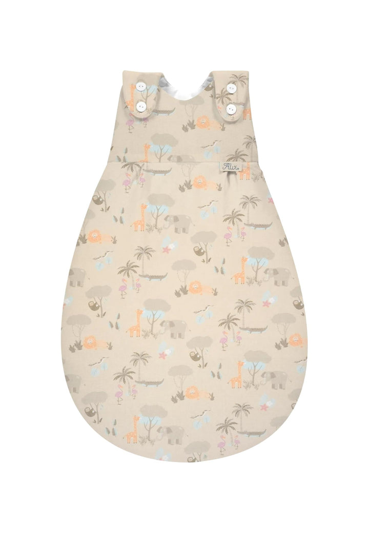 Alvi Baby-Mäxchen Aussensack Bio-Baumwolle Baby Schlafsack, 2.5 TOG, für Sommer und Winter, Ganzjahr