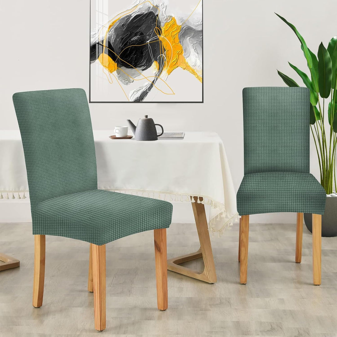Ystyle Stretch Stuhlhussen 2er Set, Stuhlbezug Elastisch Abnehmbarer Waschbarer, Universal Hussen Fü