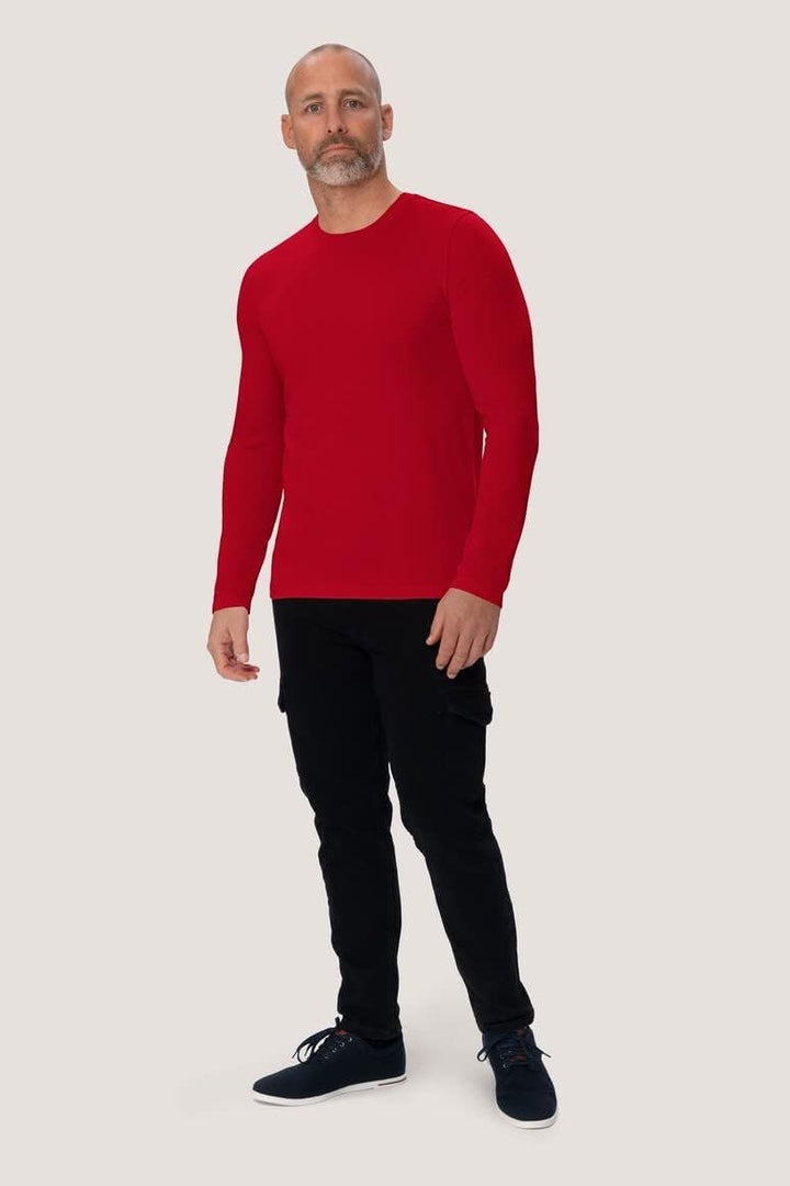 Hakro Longleeve Performance 4XL Rot, 4XL Rot