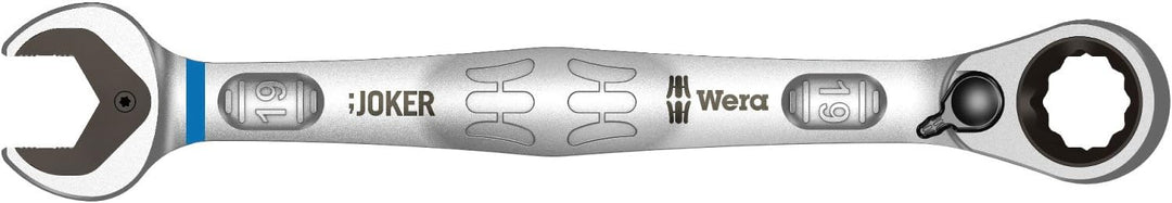 Wera Joker Switch Maul-Ringratschen-Schlüssel, umschaltbar, 19 x 246 mm, Blau, 05020074001 19 x 246