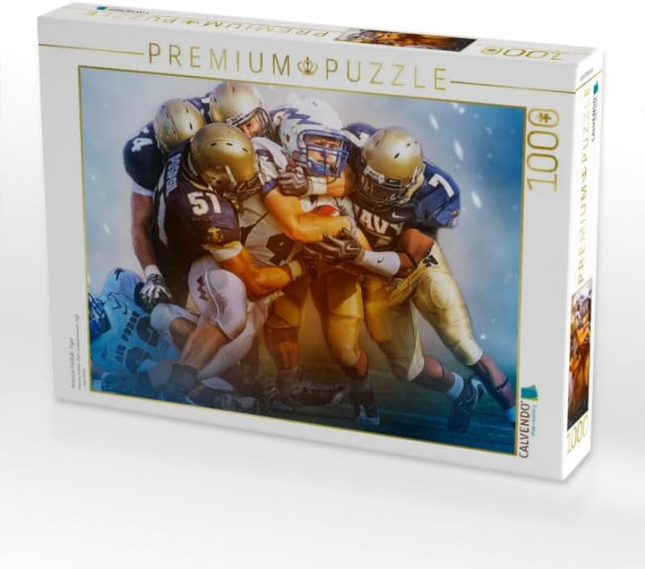 CALVENDO Puzzle American Football - Fight - 1000 Teile Foto-Puzzle für glückliche Stunden, 1000 Teil