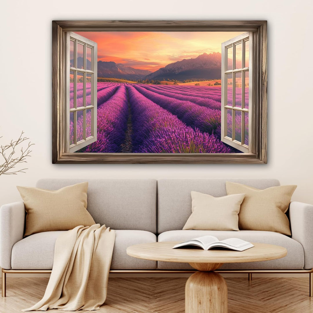 MuchoWow© Leinwandbild Gross 120x80 cm XXL Dekoration Wohnzimmer Bilder Pictures Wall Decoration Liv