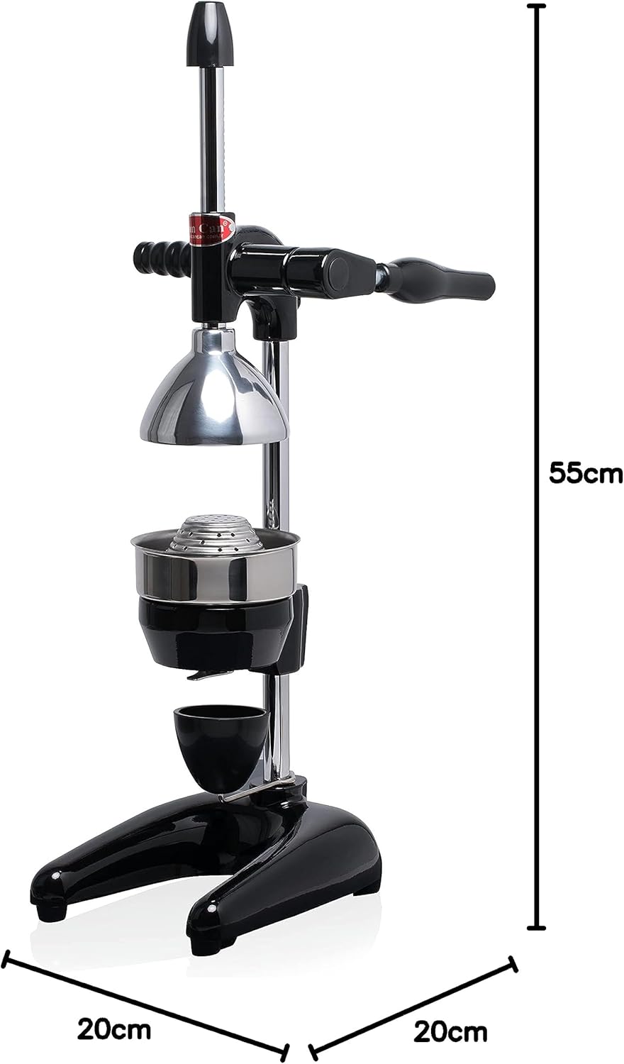 CanCan Professionelle Hand Saftpresse Zitruspresse Orangenpresse Granatapfelpresse Fruchtpresse Schw