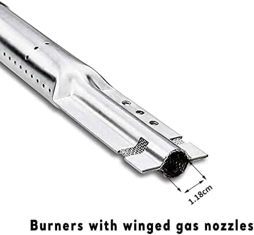 Denmay 31-42cm Universal Brenner Ersatzteile für Landmann, Tepro, Charbroil, Campingaz, Taino, Bloom