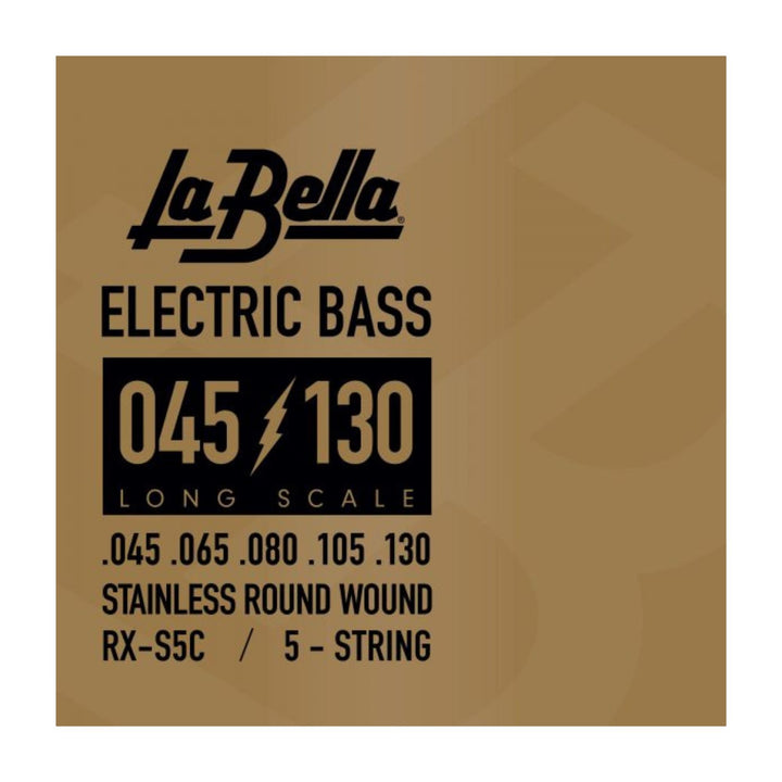 La Bella Strings »RX SERIES STAINLESS STEEL - RX-S5C - 5-STRING E-BASS« Saiten für 5-String E-Bass -