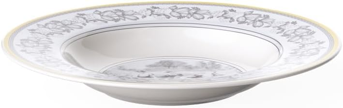 Villeroy und Boch Audun Ferme Suppenteller, Premium Porzellan 24X24X3,5CM Landhaus &amp; Rustikal, 24X24