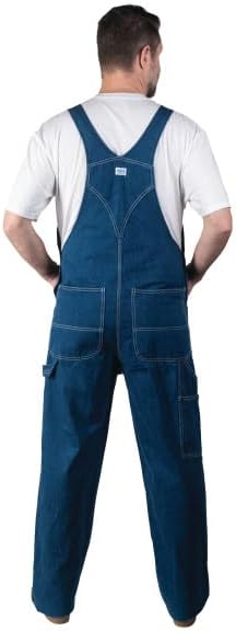Liberty Herren Denim Bib Overall스톤워시 데님 빕 전체水洗牛仔圍嘴סינר ג'ינס עם חרס בסך הכלoverall aus Jeansstoff in