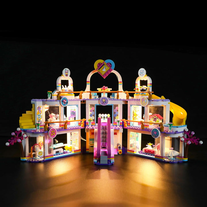 GEAMENT LED Licht-Set Kompatibel mit Lego Heartlake City Kaufhaus Bauset (Shopping Mall) - Beleuchtu