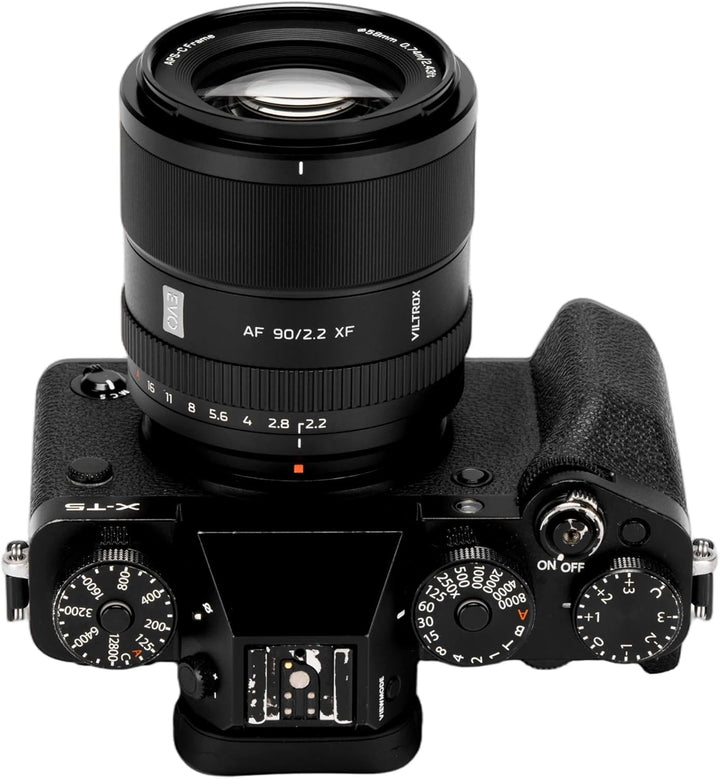 VILTROX 90mm F2.2 XF EVO Objektiv, AF 90mm f2.2 für Fuji X Mount, Autofokus APS-C Objektiv für Fujif