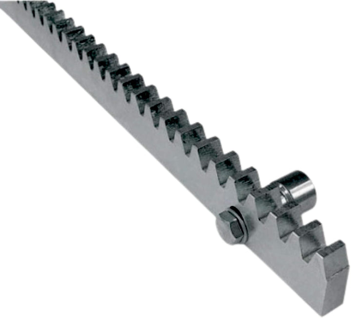 DOJA Industrial | Schiebetor Zahnstange | Modul 4 | 1 Stueck 1 Meter | Verzinkte Zahnschiene Kompati