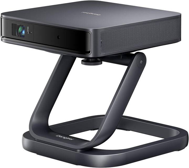 Dangbei Atom Mini Beamer mit Ständer, 1200 ISO Lumen, 1080P Full HD ALPD-Projektor, Netflix Vorinsta