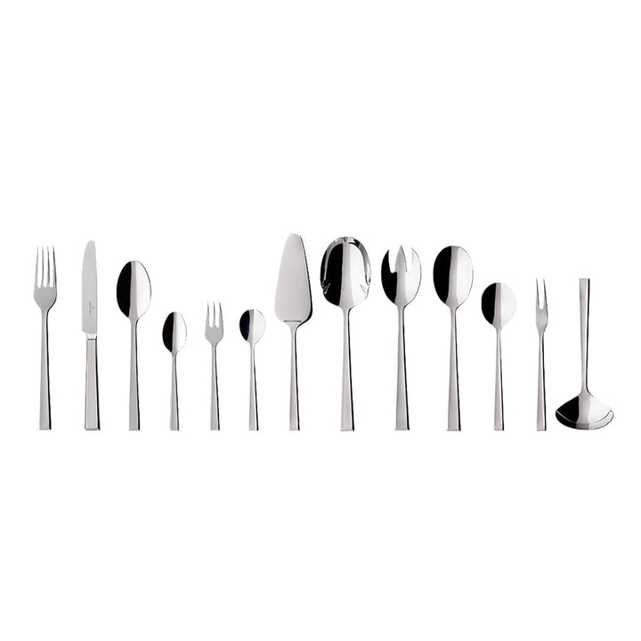 Villeroy & Boch – Victor Besteckset 68 teilig für 12 Personen Silber/Platin, Spülmaschinenfest, Rost