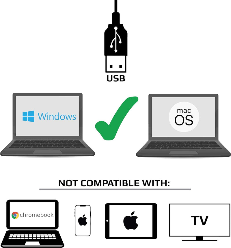 Carson eFlex 75x-300x USB Digitalmikroskop mit LED, Schwanenhals und Messplatte (MM-840), eFlex