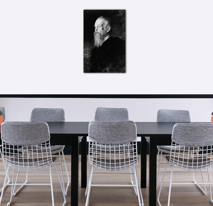 Leinwand (80x120cm): Franz von Lenbach - Prinzregent Luitpold von Bayern (1821- 80x120 cm, 80x120 cm
