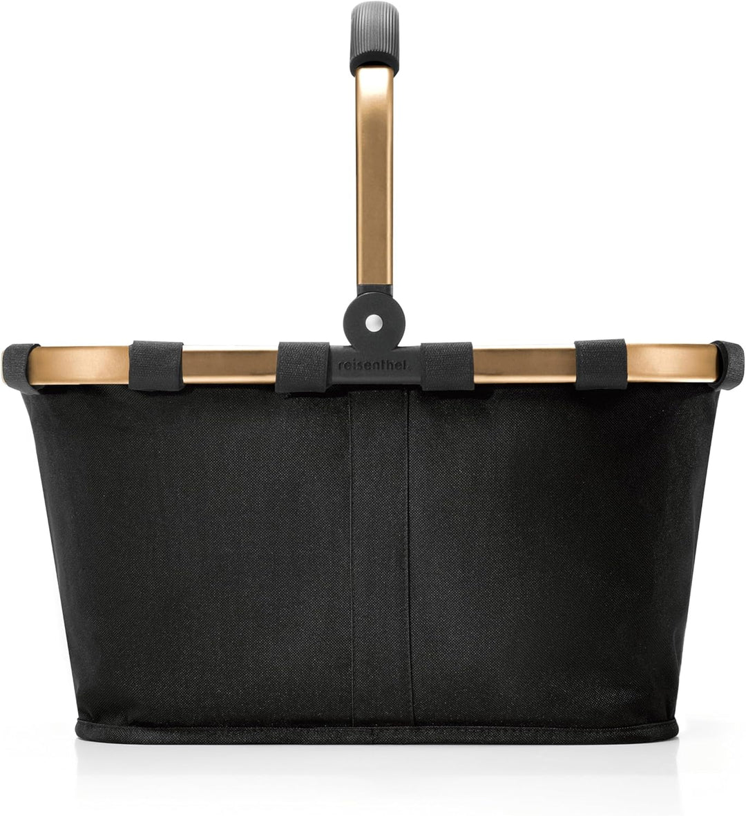 reisenthel carrybag frame light gold/black – Stabiler Einkaufskorb mit viel Stauraum und praktischer