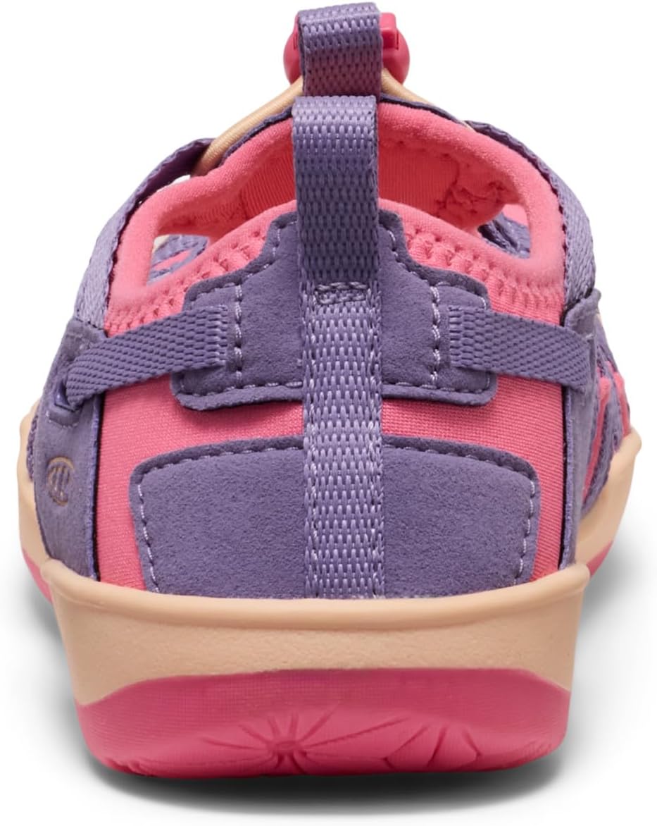 Keen SEACAMP II CNX T-RAVEN/YELLOW 1010094 Unisex-Kinder Sandalen 24 EU Lila Dunst Rosa Limonade, 24