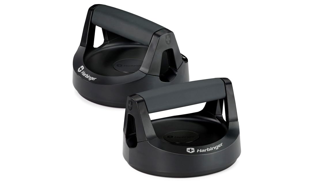 Harbinger Push Up Pro Liegestützständer, Schwarz,
