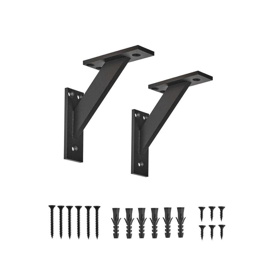 Alusfera Regalhalterung - Dekorative Regalwinkel - Regalhalter 120 mm - Wandregal Halterung - Langle