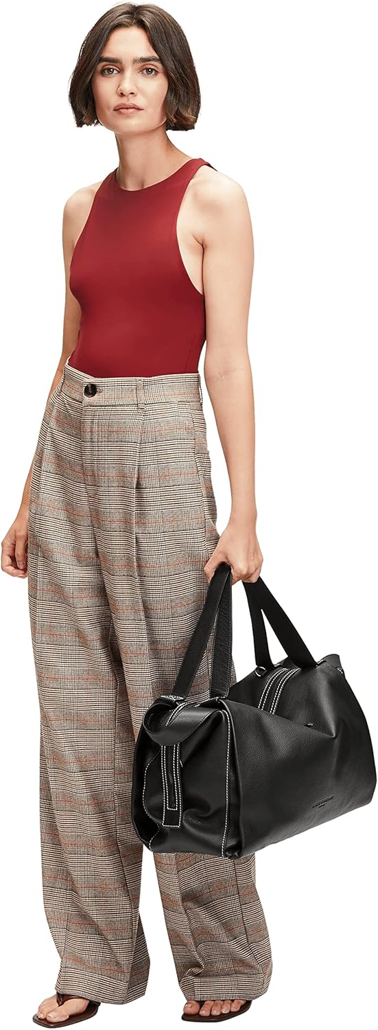Liebeskind Berlin Damen Satchel L Schwarz, Schwarz