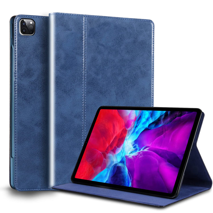 Gexmil Leder Hülle für iPad Pro 11 Zoll 4./3./2./1. Generation 2022/2021/2020/2018 Echt Leder Hülle