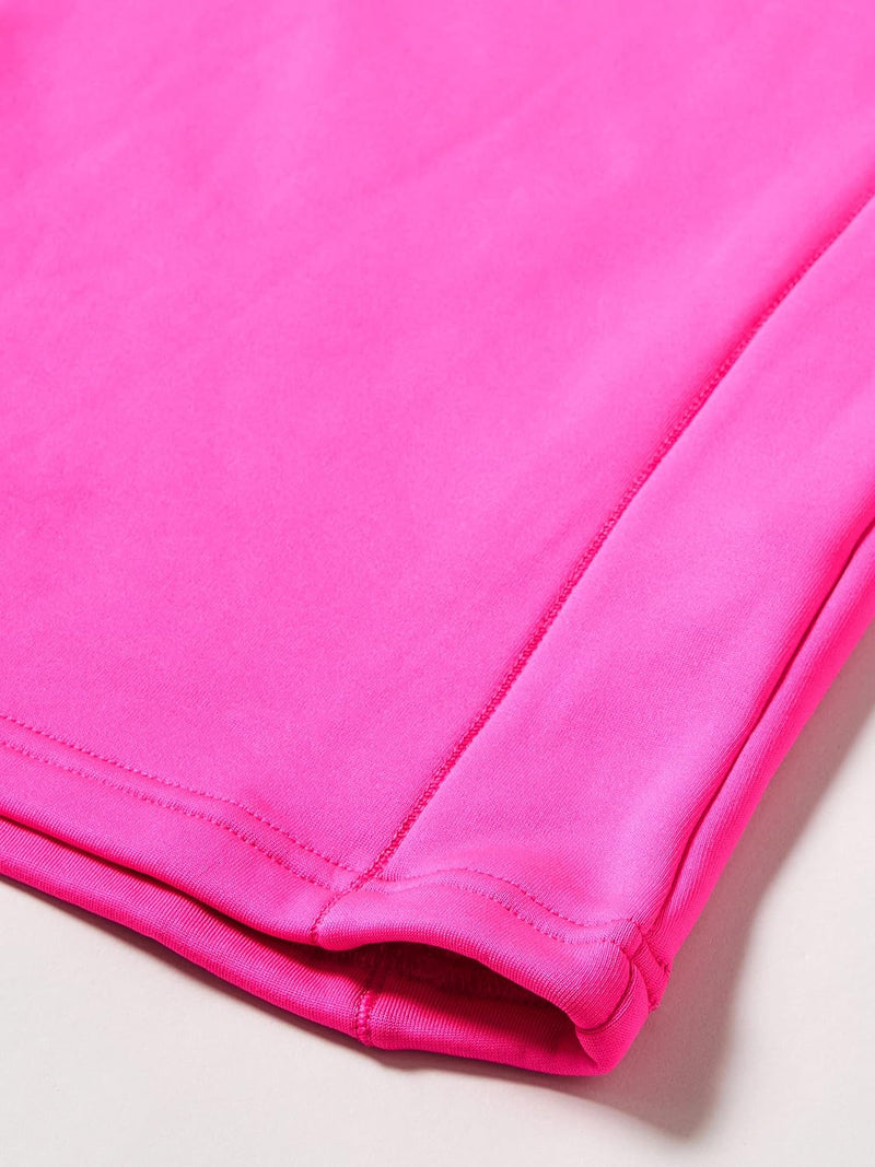 CMP Mädchen Stretch-Fleece-Oberteil für Kinder Shirt 98 Lila Fluoreszierend, 98 Lila Fluoreszierend