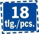 Projahn Maxi Mix Stahl/Stein/Holz 18-teilig 3-10 mm 60530