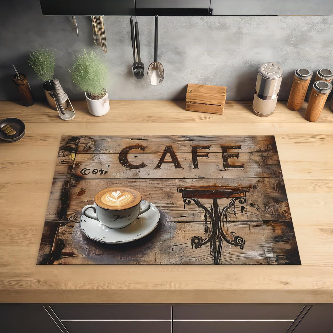 KitchenYeah© Herdabdeckplatte Einteilig Herdabdeckung Abdeckplatte für Ceranfeld Abdeckung Induktion