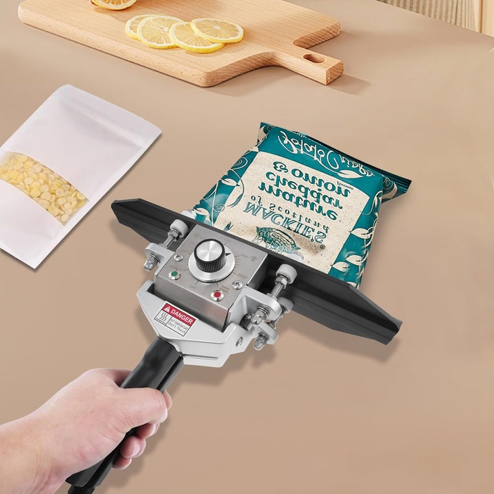 Versiegelungsmaschine, 500W Tragbarer Handgehaltene Heisssiegelgerät,30.5cm Lebensmittellagerung Hei