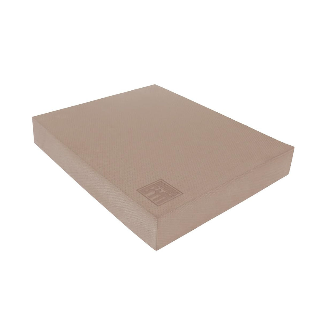 Balance Pad - 38x32,5x6 cm - Taupe - Balance Kissen für Ganzkörpertraining - Sportgerät für zu Hause
