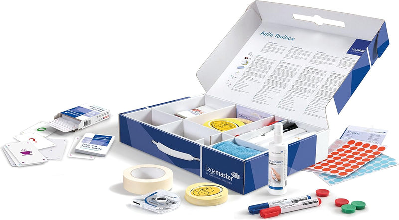 Legamaster 7-125400 Agile Toolbox, Zubehörset für Projektmanagement