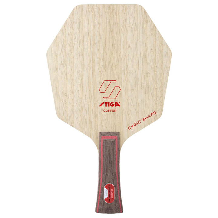 STIGA Erwachsene (Unisex) Clipper Cybershape Tischtennisholz, Braun, Master